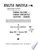 Rivista nautica rowing, yachting, Marina militare e mercantile