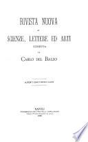 Rivista nuova di scienze, lettere ed arti