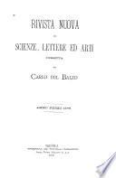 Rivista nuova di scienze, lettere ed arti