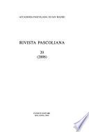 Rivista pascoliana