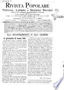 Rivista popolare di politica, lettere e scienze sociali