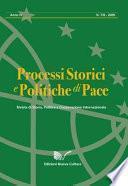 Rivista Processi storici e politiche di pace n. 7-8 2009