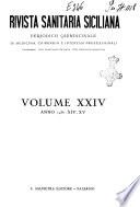 Rivista sanitaria siciliana organo degli Ordini sanitari della Sicilia