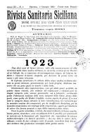 Rivista sanitaria siciliana organo degli Ordini sanitari della Sicilia