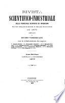 Rivista scientifico-industriale delle principali scoperte ed invenzioni fatte nelle scienze e nelle industrie