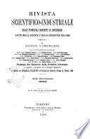 Rivista scientifico-industriale delle principali scoperte ed invenzioni fatte nelle scienze e nelle industrie