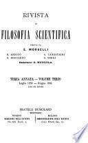 Rivista speciale di opere di filosofia scientifica