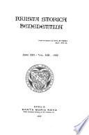 Rivista storica benedettina