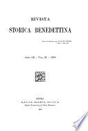 Rivista storica benedettina