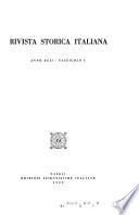 Rivista storica italiana