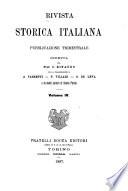 Rivista storica italiana