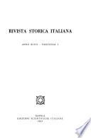 Rivista storica italiana