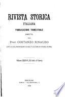 Rivista storica italiana