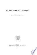 Rivista storica italiana