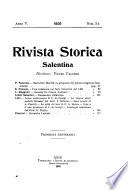 Rivista storica salentina