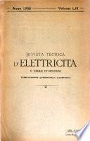 Rivista tecnica d'elettricità e delle invenzioni