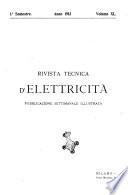 Rivista tecnica dell'elettricità pubblicazione settimanale illustrata