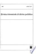 Rivista trimestrale di diritto pubblico