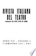 Riviste italiana del teatro
