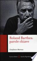 Roland Barthes: parole chiave