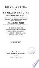 Roma antica [ed. by O. Falconieri. Followed by] Discorso d'O. Falconieri intorno alla piramide di C. Cestio. Lettera del medesimo. [Followed by] Memorie di varie antichità trovate in diversi luoghi della città di Roma, da F. Vacca