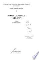 Roma capitale (1447-1527)