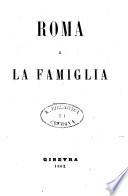 Roma e la famiglia