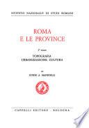 Roma e le province