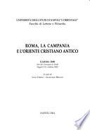 Roma, la Campania e l'Oriente cristiano antico