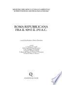 Roma repubblicana fra il 509 e il 270 A.C.