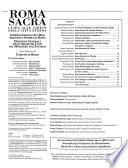 Roma sacra