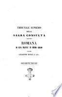 Romana di lesa maestà in primo grado contro Giuseppe Bossi ed altri relazione fiscale