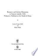 Romance and Aretine Humanism in Sienese Comedy, 1516