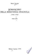 Romancero della resistenza spagnola, 1936-1965