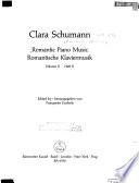 Romantic piano music: Romace variée, op. 3. Romance, op. 5 Nr. 3. Trois Romances, op. 11. Scherzo II, op. 14. Quatre pièces fugitives, op. 15. Romanze a-moll, op. 21, Nr. 1. Romanze h-moll