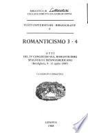 Romanticismo 3-4