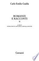 Romanzi e racconti