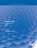 Routledge Revivals: Medieval Italy (2004)