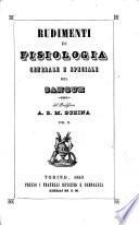 Rudimenti di Fisiologia generale e speciale del sangue