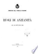 Ruoli di anzianità
