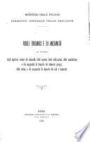 Ruoli organici e di anzianità del personale degli ispettori tecnici dei tabacchi, delle agenzie delle coltivazioni, delle manifatture e dei magazzini di deposito dei tabacchi greggi, delle saline, e dei magazzini di deposito dei sali e tabacchi