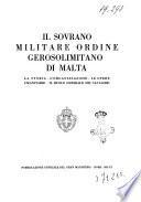 Ruolo generale del Sovrano militare ordine di san Giovanni di Gerusalemme ovvero di Malta