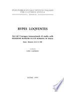 Rupes loquentes