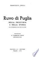 Ruvo di Puglia nella preistoria e nella storia