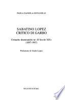 Sabatino Lopez critico di garbo