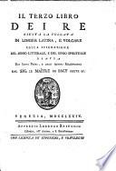 Sacra Scrittura: Il primo [-quarto] libro dei Re. 1774