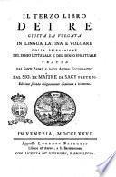 Sacra Scrittura tomo primo [-quarantesimosesto]