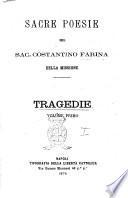 Sacre Poesie del Sac. Costantino Farina