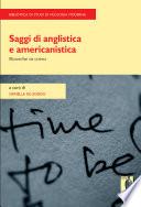 Saggi di anglistica e americanistica. Ricerche in corso