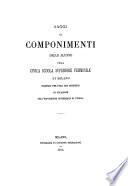 Saggi di componimenti delle alunne della Civica scuola superiore femminile di Milano stampati per cura del Municipio in occasione dell'Esposizione universale di Vienna